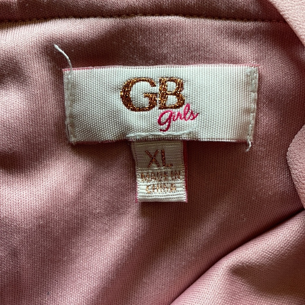 Girls Pale Pink Dress. Size XL - Picture 7 of 10